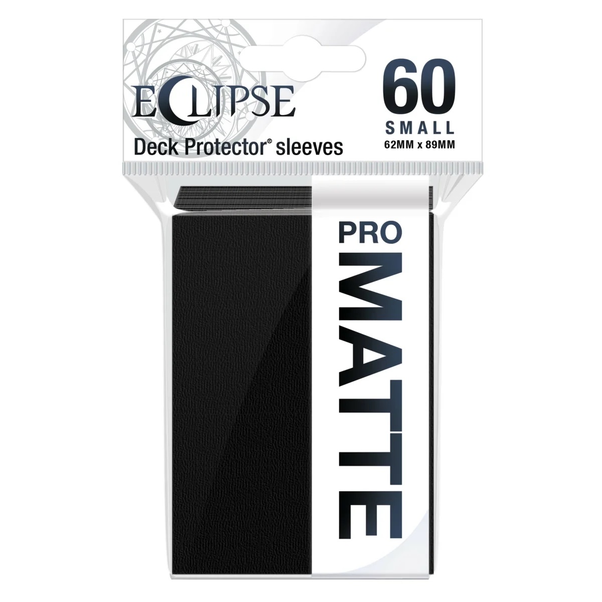UP Deck Protector ECLIPSE Matte Jet Black (60ct) von Ultra Pro