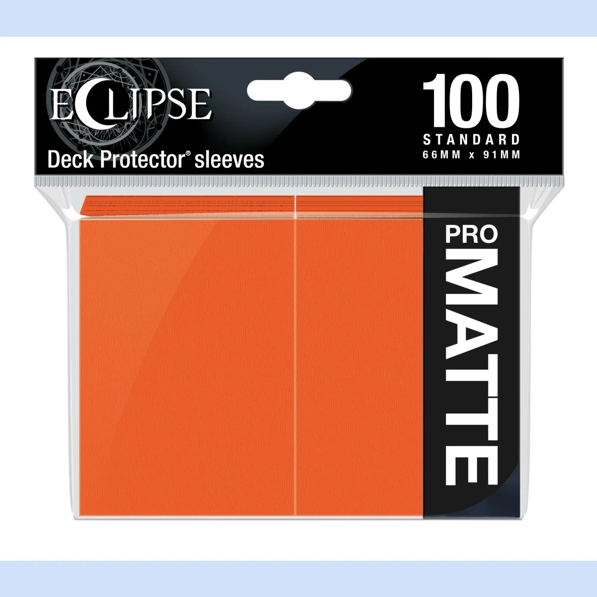UP Deck Protector ECLIPSE Matte Pumpkin Oran.100ct von Ultra Pro