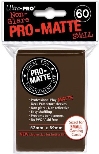 UP Pro-Matte Sleeves Japan brown (60 ct.) von Ultra Pro