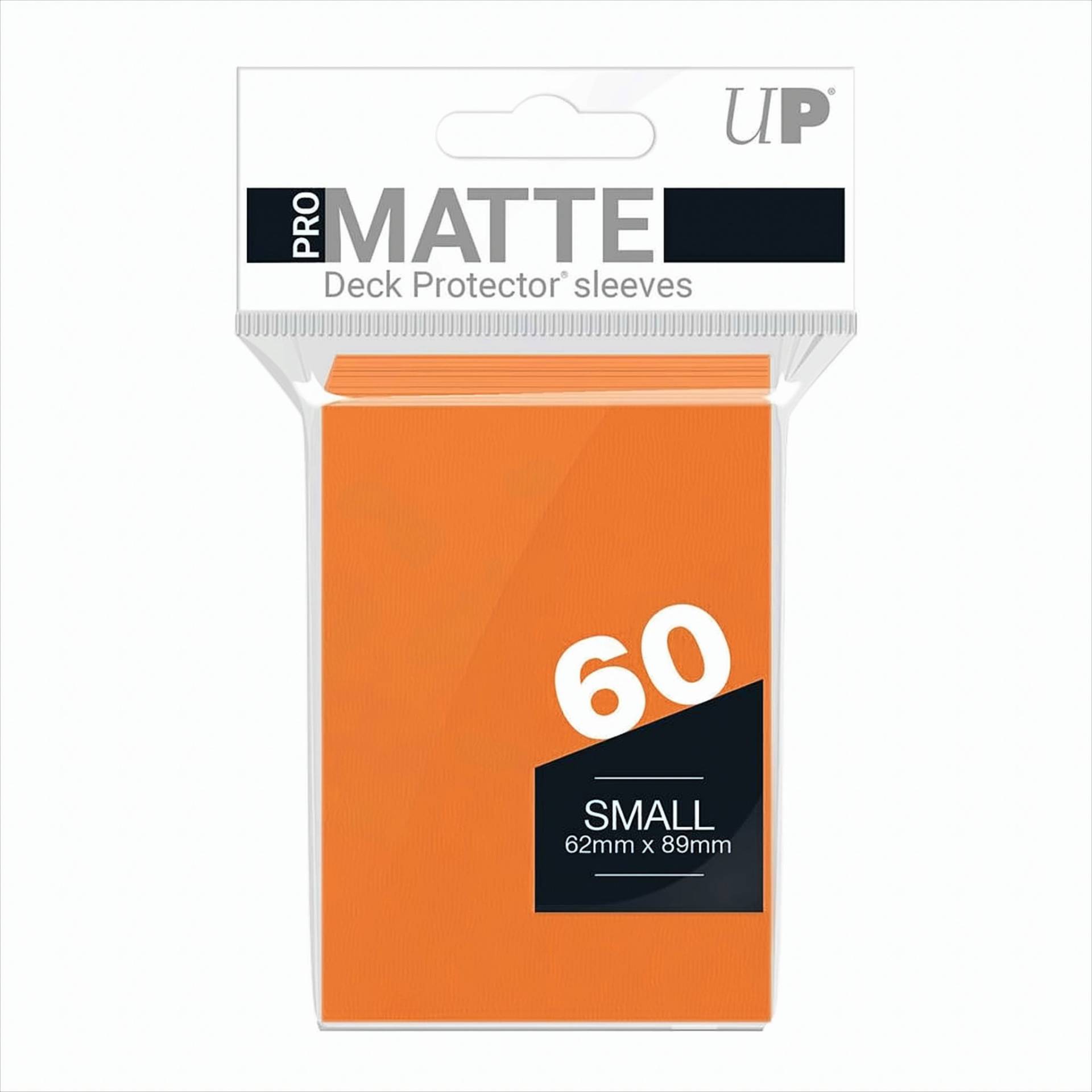 UP Pro-Matte Sleeves Japan orange (60 ct.) von Ultra Pro