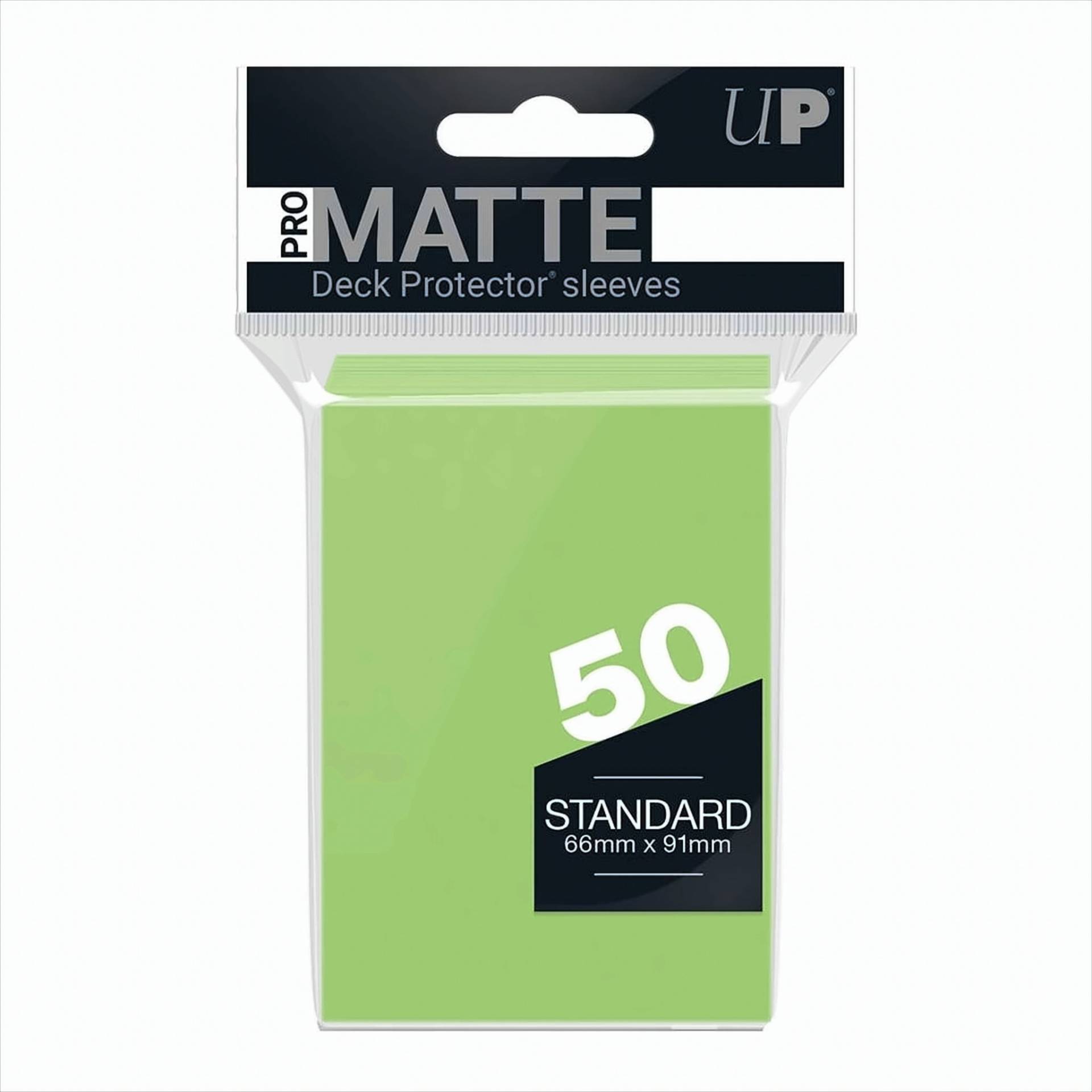UP Pro-Matte Sleeves lime green (50 ct.) von Ultra Pro