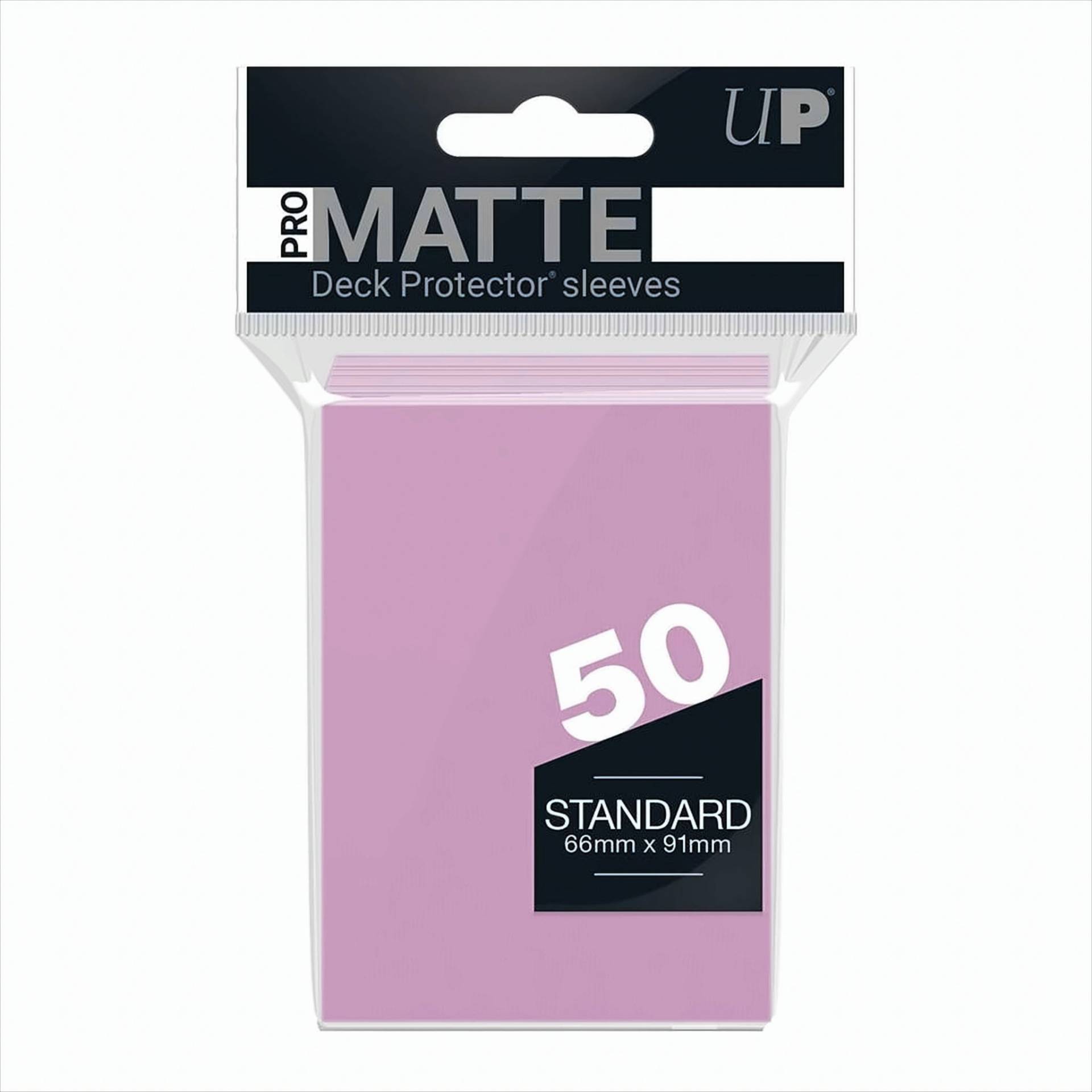 UP Pro-Matte Sleeves pink (50 ct.) von Ultra Pro