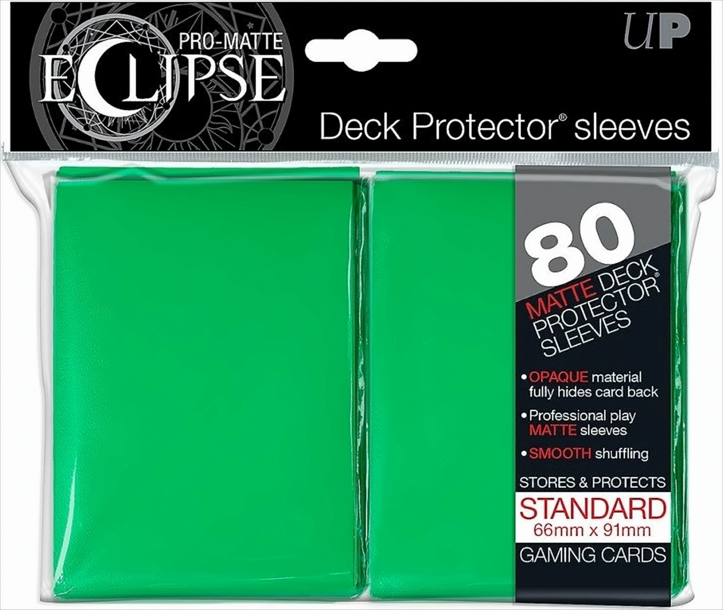 Ultra Pro Deck Pro PRO Eclipse Green Matte 80ct von Ultra Pro