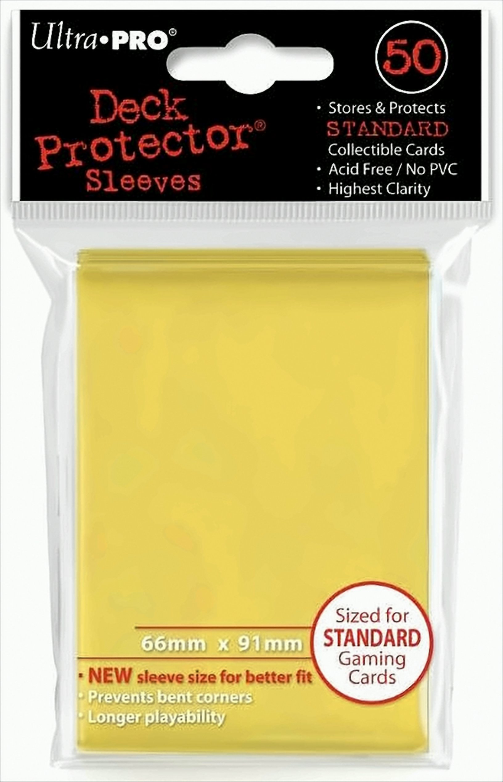Ultra Pro Deck Protectors Canary Yellow (50 ct.) von Ultra Pro