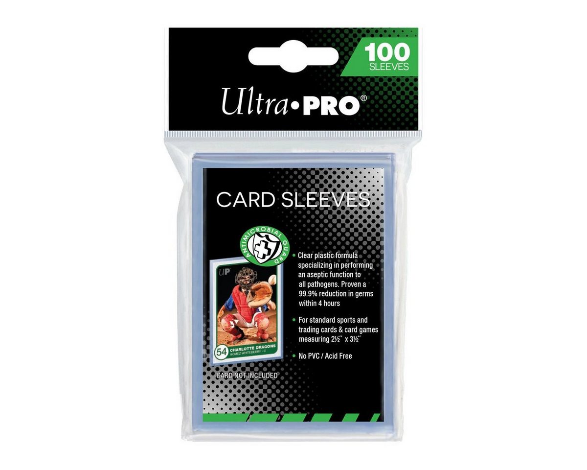 Ultra Pro Schutzfolie Ultra Pro - antimikrobielle Kartenhüllen - 100 Stück von Ultra Pro