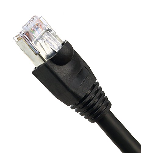Ultra Spec Cables Ethernet-Kabel, Cat5e, wasserdicht, für den Außenbereich, 38 m, reines Kupfer von Ultra Spec Cables