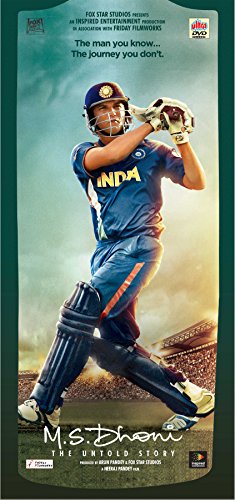 M.S. Dhoni: The Untold Story Hindi DVD ( All Regions, English Subtitles ) von ERRECOM