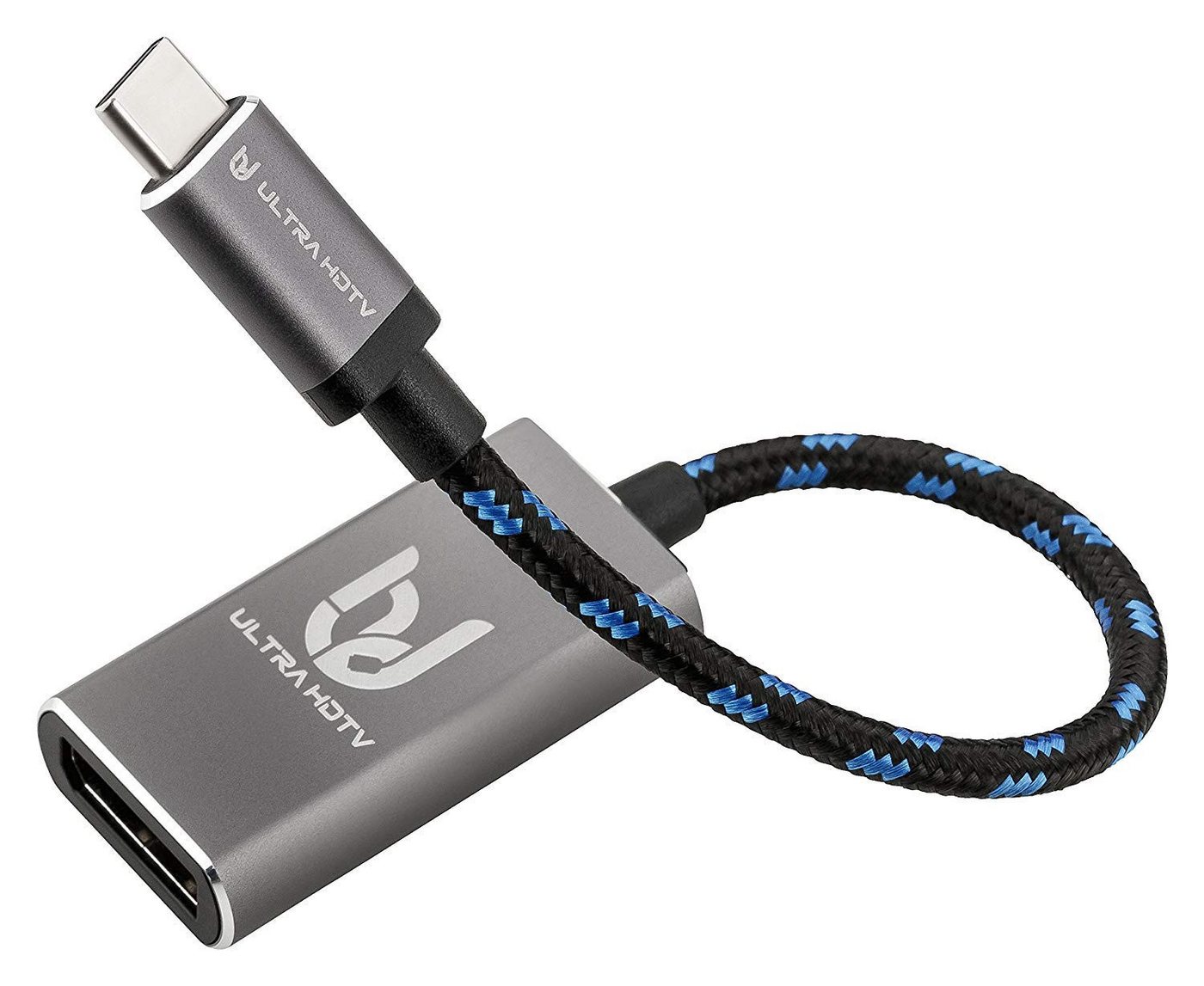UltraHDTV USB-C Thunderbolt 3 auf Displayport Adapter, 4K bei vollen 60Hz, Perfekt für Typ-C Notebook oder Smartphone UltraHDTV USB-C Thunderbolt 3 auf Displayport Adapter, 4K bei vollen 60Hz, Perfekt für Typ-C Notebook oder Smartphone von UltraHDTV