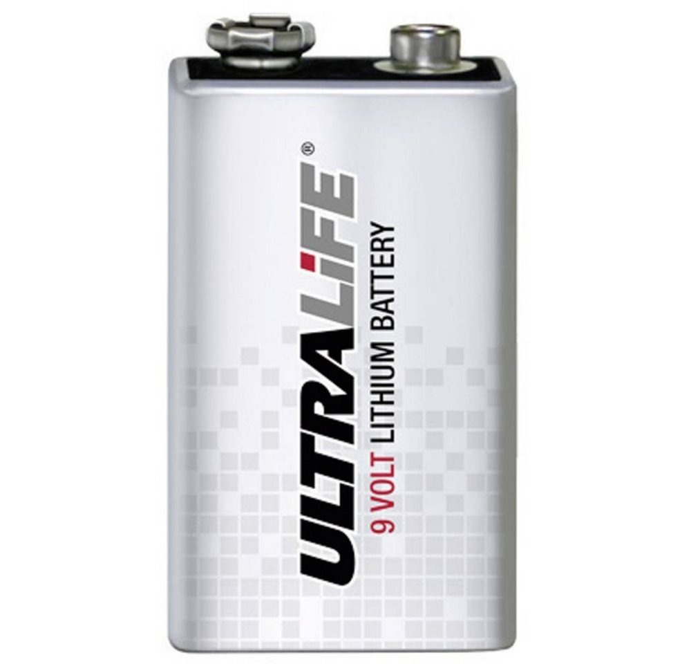 UltraLife High Energy Lithium 9 V Block Batterie Batterie von UltraLife