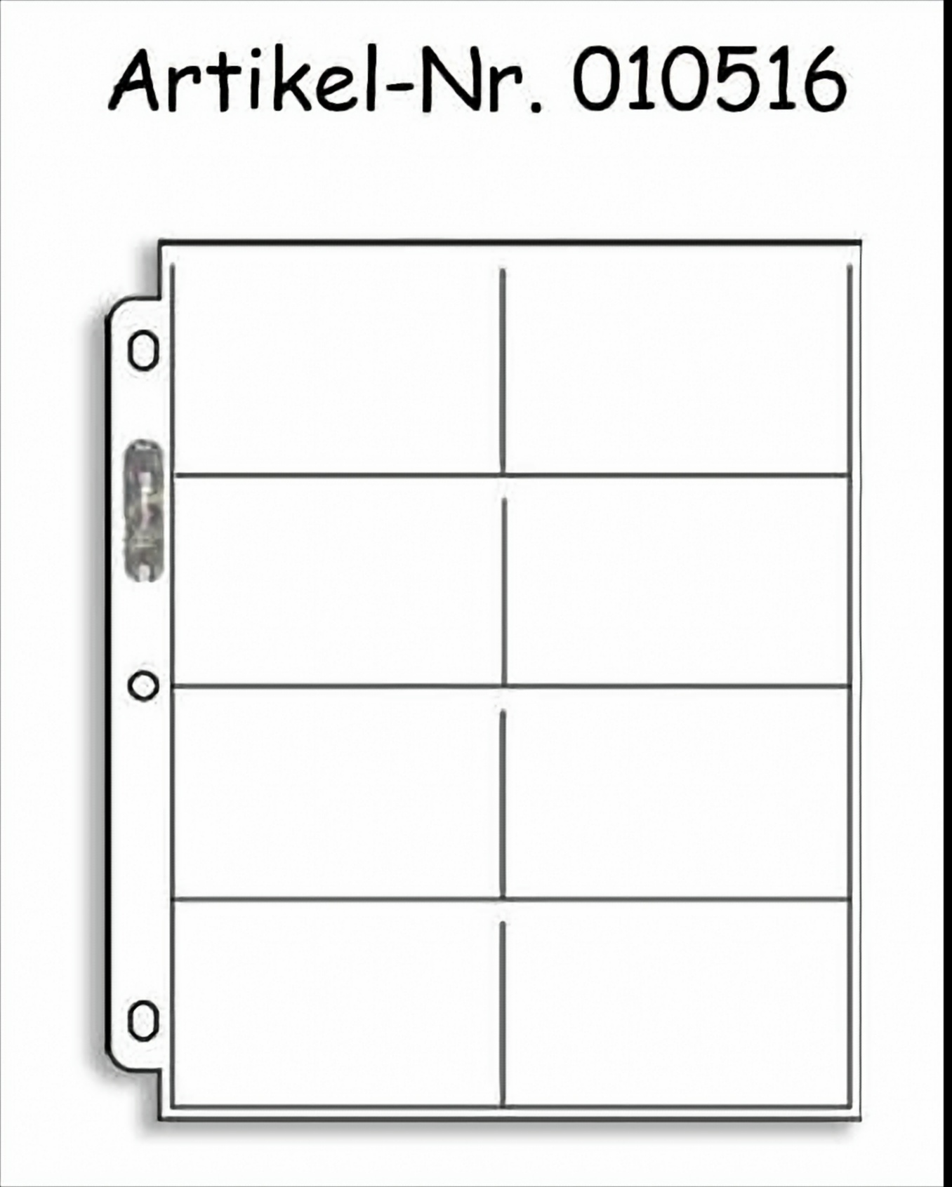 UltraPRO - 8-Pocket Platinum Pages Fix100 UltraPRO - 8-Pocket Platinum Pages Fix100
