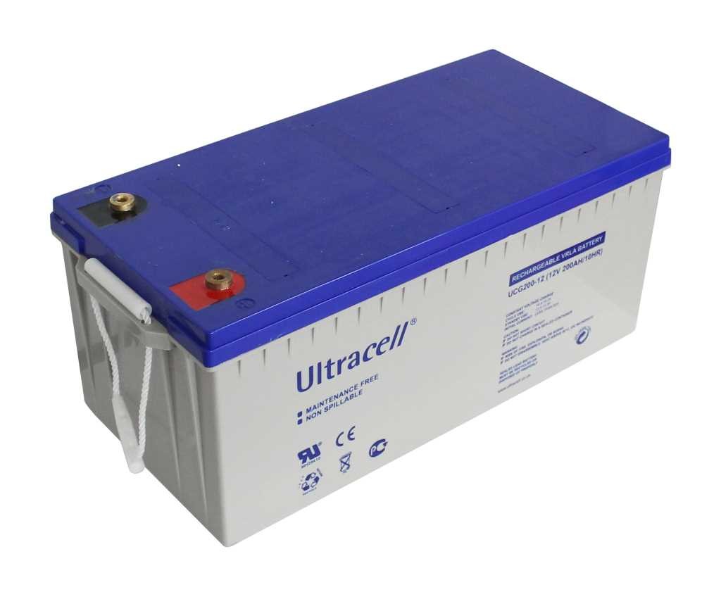 Ultracell UCG200-12 12V 200Ah zyklenfest Bleiakku AGM Blei Gel Akku Ultracell UCG200-12 12V 200Ah zyklenfest Bleiakku AGM Blei Gel Akku von Ultracell