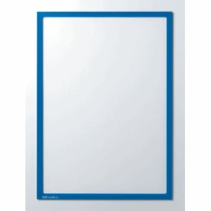 Infotasche selbstklebend mit Ausschnitt, A3 hoch, 312mm breit, blau von Ultradex