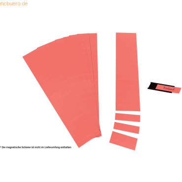 Ultradex Einsteckkarten für 34mm Einsteckschiene 40x32mm rot VE=90 Stü Ultradex Einsteckkarten für 34mm Einsteckschiene 40x32mm rot VE=90 Stü von Ultradex