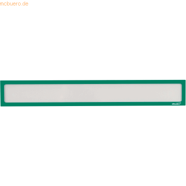 Ultradex Infotasche magnetisch für Überschriften A3quer/A2hoch grün VE von Ultradex