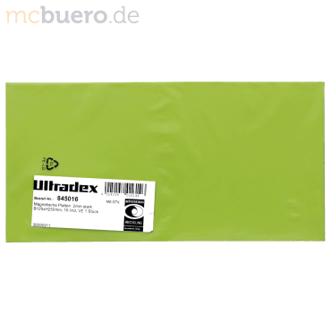 Ultradex Magnetische Platten 125x250x2mm lind von Ultradex
