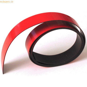 Ultradex Magnetisches Band 1000x19x1mm rot von Ultradex
