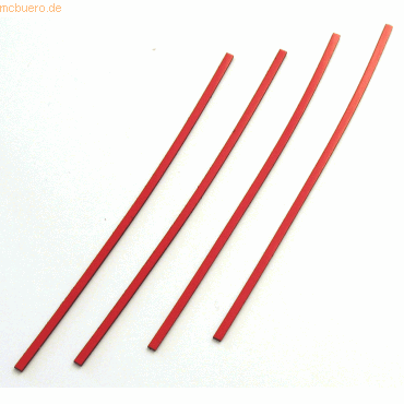 Ultradex Magnetisches Band 250x50x2mm VE=4 Stück rot von Ultradex