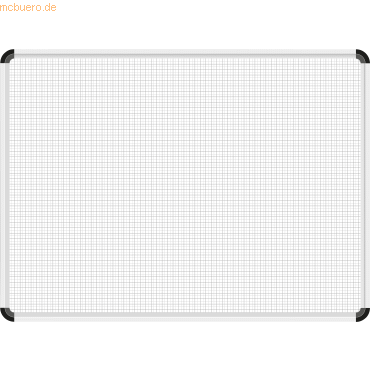 Ultradex Magnettafel Raster 5x5/10x10mm 700x490mm 45 Planungszeilen von Ultradex