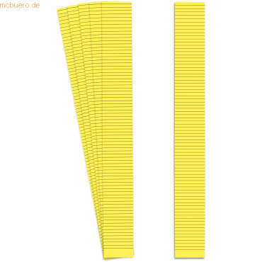 Ultradex Markierungsstreifen 5mm B300xH32mm VE=10 Stück zitrone von Ultradex