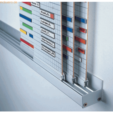 Ultradex Rollenlagerung für 1 Magnettafel von Ultradex