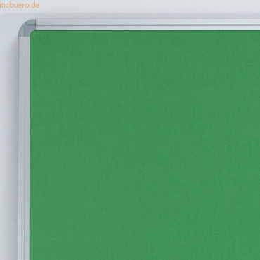 Ultradex Stellwandtafel Pinntafel/Whiteboard B2000xH900xT22mm grün/wei von Ultradex