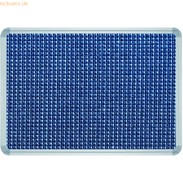 Ultradex Stellwandtafel exclusiv Textil B1200xH1500xT22mm blau von Ultradex