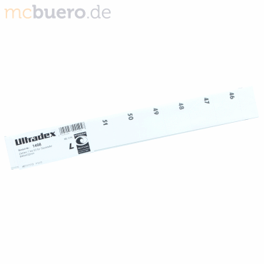 Ultradex Zahlen 1 bis 53 für Stecktafel B40xH32mm von Ultradex