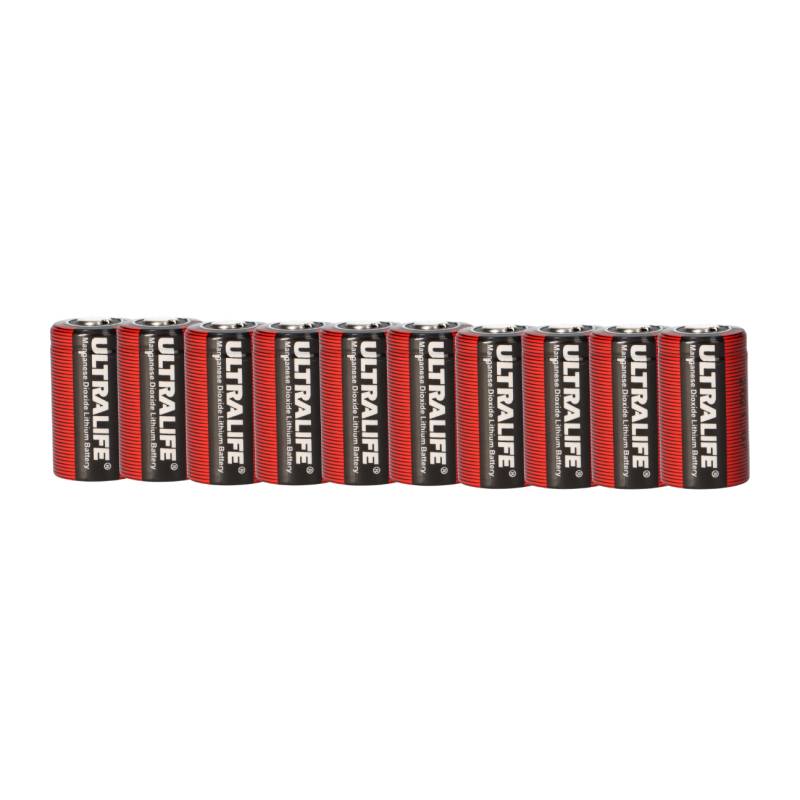 10x Ultralife CR2 3V 0,9Ah Lithium Batterie Fotobatterie von Ultralife