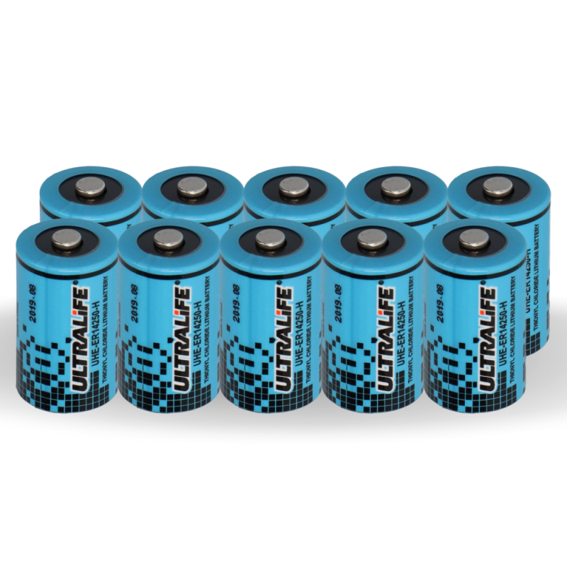 10x Ultralife Lithium 3,6V Batterie LS14250 1/2 AA UHE-ER14250 von Ultralife