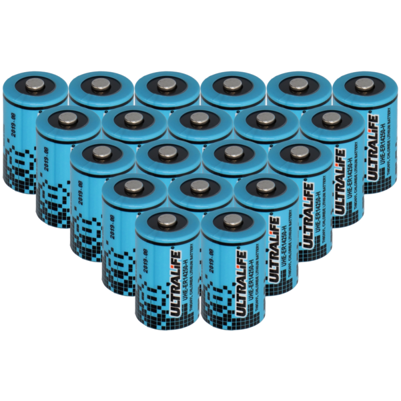 20x Ultralife Lithium 3,6V Batterie LS 14250 1/2 AA UHE-ER14250 Li-SOCl2 von Ultralife