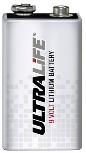 Ultralife U9VL-J-P 6LR61 9V Block-Batterie Lithium 1200 mAh 9V 1St. von Ultralife