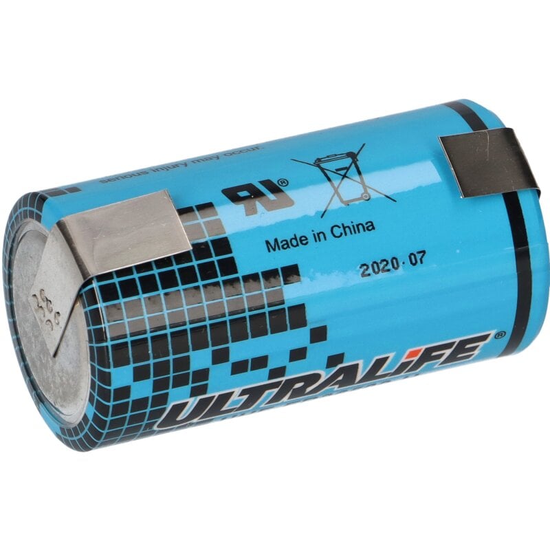 Ultralife UHE-ER26500 bobbin cell U-Lötfahne - C Rundzelle Lithium-Thionylchlorid 3,6V 9000mAh LS26500 Ultralife UHE-ER26500 bobbin cell U-Lötfahne - C Rundzelle Lithium-Thionylchlorid 3,6V 9000mAh LS26500 von Ultralife