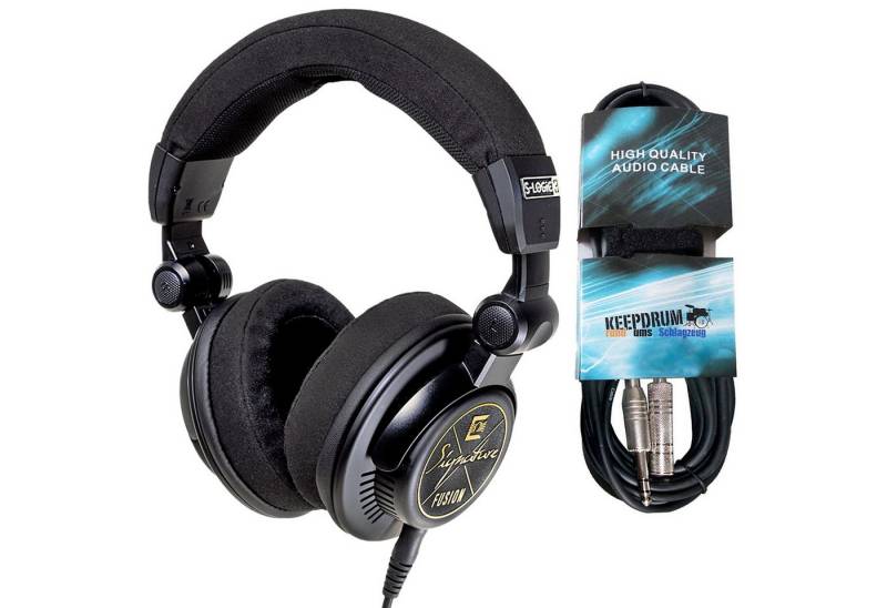 Ultrasone Ultrasone Kopfhörer Signature Fusion OB halboffen mit Kabel Kopfhörer (High-End, inkl Etui) von Ultrasone