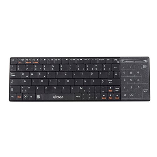 ultron Tastatur UMT-BT fashion black, Kompakte Bluetooth-Tastatur ultron Tastatur UMT-BT fashion black, Kompakte Bluetooth-Tastatur von Ultron