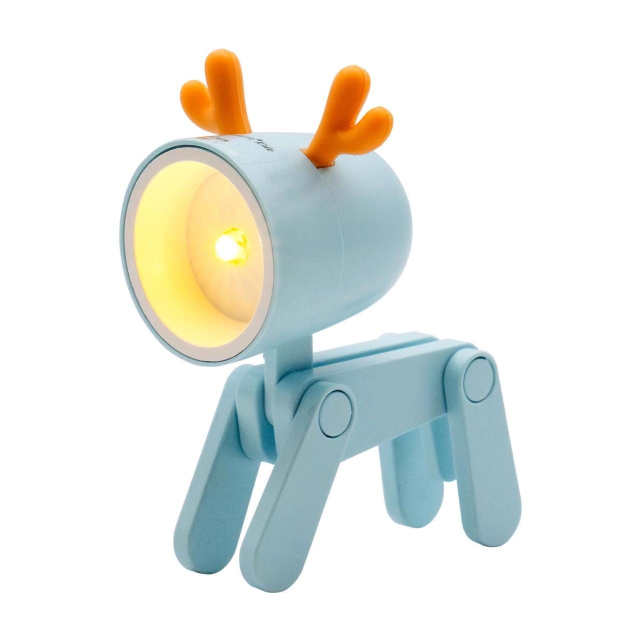 RealPower LED-Tier Taschenlampe Blaues Rentier RealPower LED-Tier Taschenlampe Blaues Rentier von Ultron