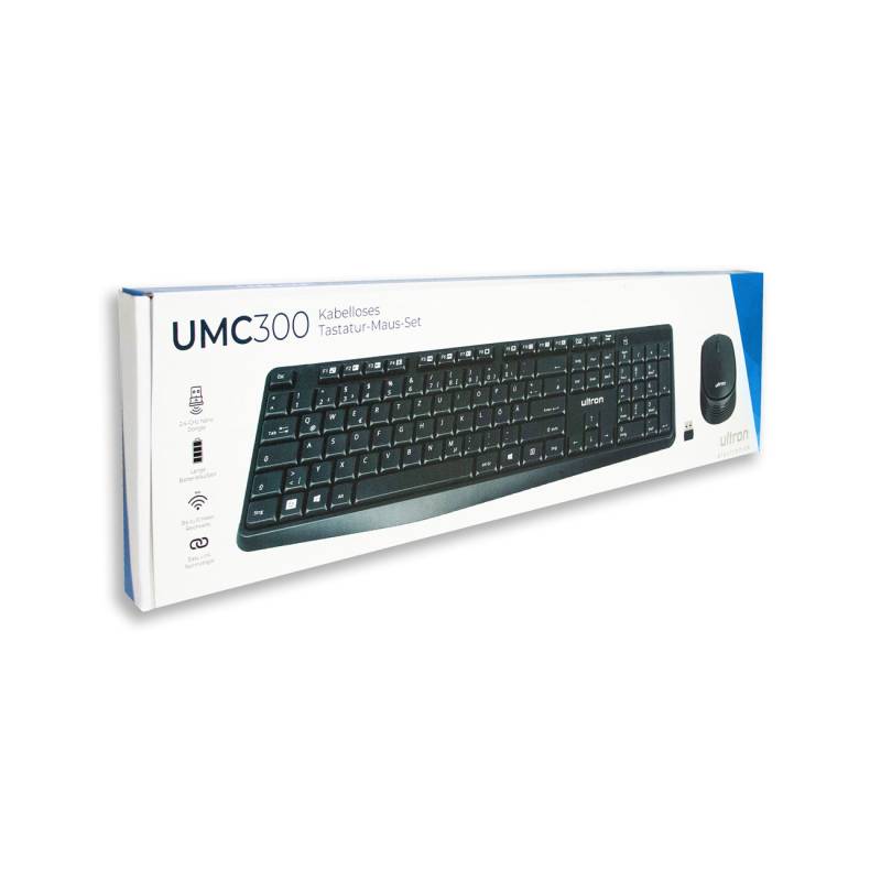 Ultron UMC-300 Set  schwarz wireless      2in1 von Ultron