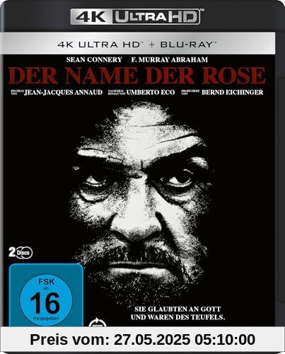 Der Name der Rose (4K Ultra HD) ( + Blu-ray) von Umberto Eco