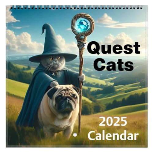 Umiocns Monatskalender 2025, seltsamer mittelalterlicher Katzenkalender 2025, lustiger Katzen-Wandkalender 2025, lustiger Monatsplaner 2025, Planungspläne, Heimdekorationen, verschönern die Umiocns Monatskalender 2025, seltsamer mittelalterlicher Katzenkalender 2025, lustiger Katzen-Wandkalender 2025, lustiger Monatsplaner 2025, Planungspläne, Heimdekorationen, verschönern die von Umiocns
