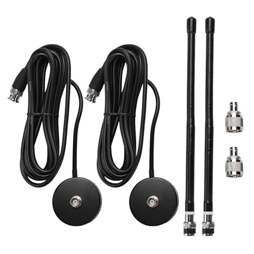 Umsoxhy 2X CB Antennen Antenne 27 MHz Sanft Whip Magnet Fuß BNC PL259 Anschluss CB Antennen Antenne für Cobra Umsoxhy 2X CB Antennen Antenne 27 MHz Sanft Whip Magnet Fuß BNC PL259 Anschluss CB Antennen Antenne für Cobra von Umsoxhy