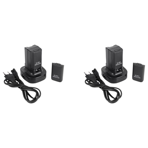 Umsoxhy 2X Doppel Ladegerät Dock Station mit 4 Stücke 4800Mah LED Lampe für Eu Stecker Umsoxhy 2X Doppel Ladegerät Dock Station mit 4 Stücke 4800Mah LED Lampe für Eu Stecker von Umsoxhy