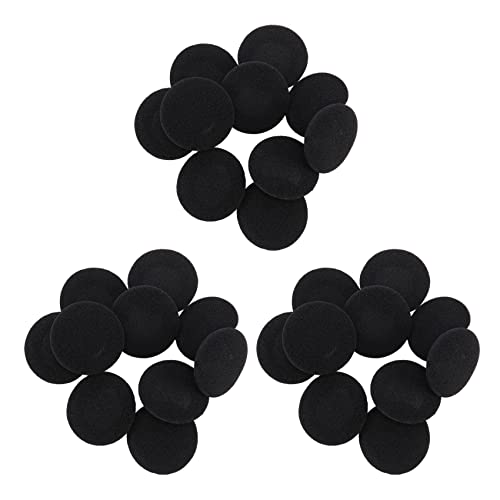Umsoxhy 30 Schwaemme Schutzmassnahmen Weichen Schwarz Ohr Abdeckung Polster Fuer Kopfhoerer 5cm Umsoxhy 30 Schwaemme Schutzmassnahmen Weichen Schwarz Ohr Abdeckung Polster Fuer Kopfhoerer 5cm von Umsoxhy