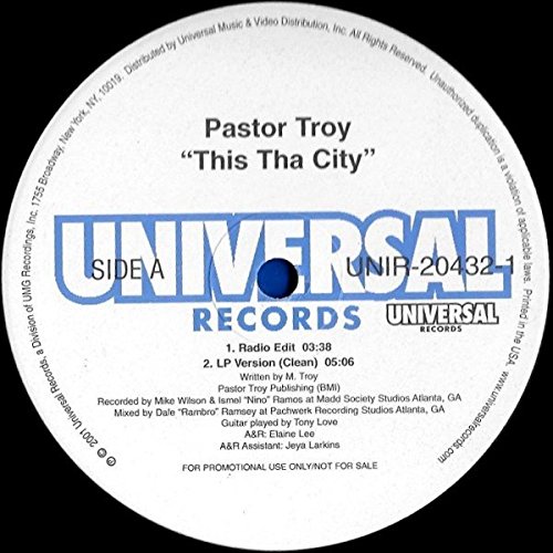 This Tha City [Vinyl Single] von Umvd Labels
