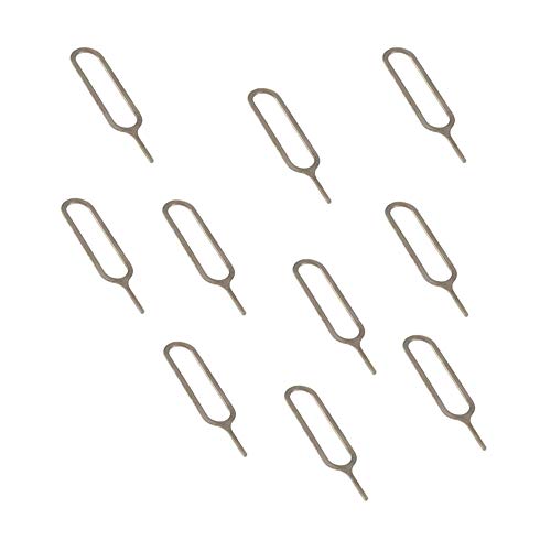 10 STÜCKE Universal SIM Karte Removal Pin Nadel SIM Karte Tray Removal Tool SIM Karte Ejector für Alle Modelle Robust und Praktisch von Un-brand