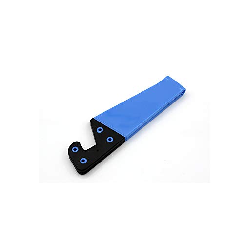Un-brand Ständer für Smartphone und Tablet, klappbar, vertikale und horizontale Halterung für alle Handys, Blau von Un-brand