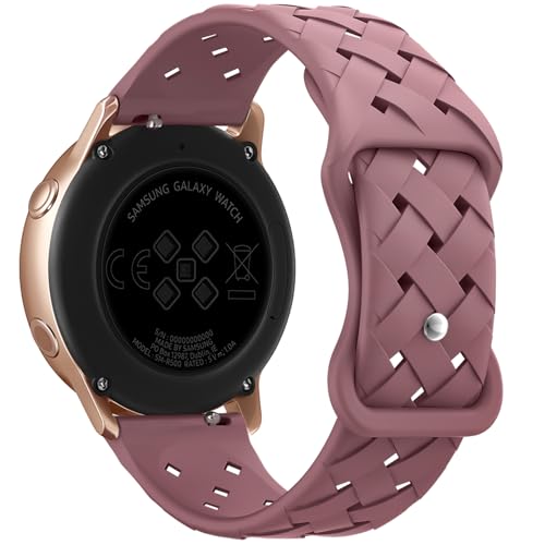 Unbeinst Silikon Ersatzband Kompatibel mit Samsung Galaxy Watch 6/5/4 Armband 40mm 44mm,Galaxy Watch 5 Pro,Galaxy Active 2,Galaxy Watch 3,Weiche Silikon Sportband Atmungsaktive Armbänder - 20MM Unbeinst Silikon Ersatzband Kompatibel mit Samsung Galaxy Watch 6/5/4 Armband 40mm 44mm,Galaxy Watch 5 Pro,Galaxy Active 2,Galaxy Watch 3,Weiche Silikon Sportband Atmungsaktive Armbänder - 20MM von Unbeinst