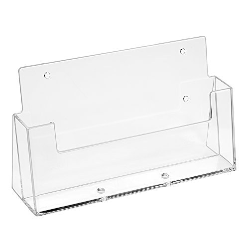 10 Stück DIN A5 Prospekthalter/Prospektständer/Tischprospekthalter/Tischaufsteller im Querformat transparent von Unbekannt