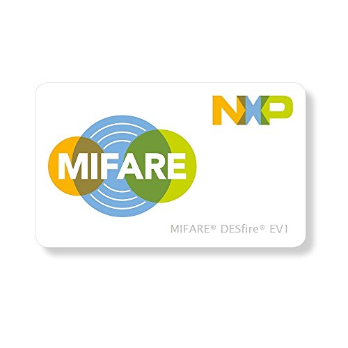 100 x MIFARE® DESFire EV2 2K CARDS CR80 Plastikkarten Blanko von Unbekannt