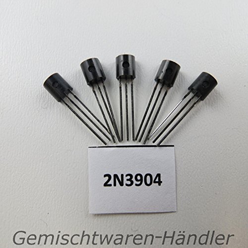 5x Transistor 2N3904 H 331 NPN 350mW 60V von Unbekannt
