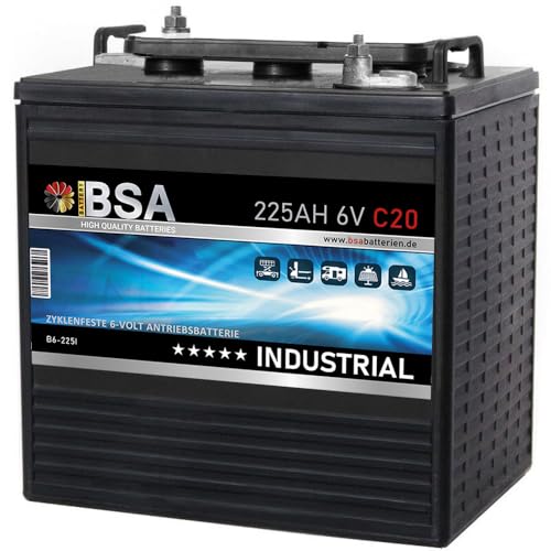 6V 225Ah Batterie Traktion Antrieb Stapler Hubwagen Hebebühne Elektoauto Batterie von Unbekannt