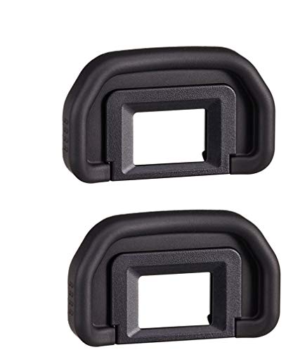 komet EB Sucher Okular kompatibel für Canon EOS 90D 80D 70D 60D 50D 40D 20D 6D 6Dii 5D 5D ii Digitalkamera [2 Stück] von Komet